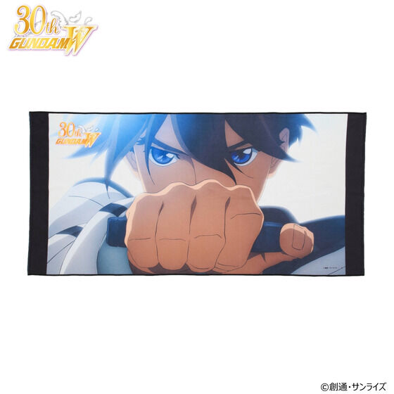 Mobile Suit Gundam Wing 30th Anniversary PV Portrait Bath Towel