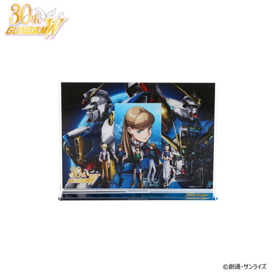 Mobile Suit Gundam Wing 30th Anniversary Key Visual Acrylic