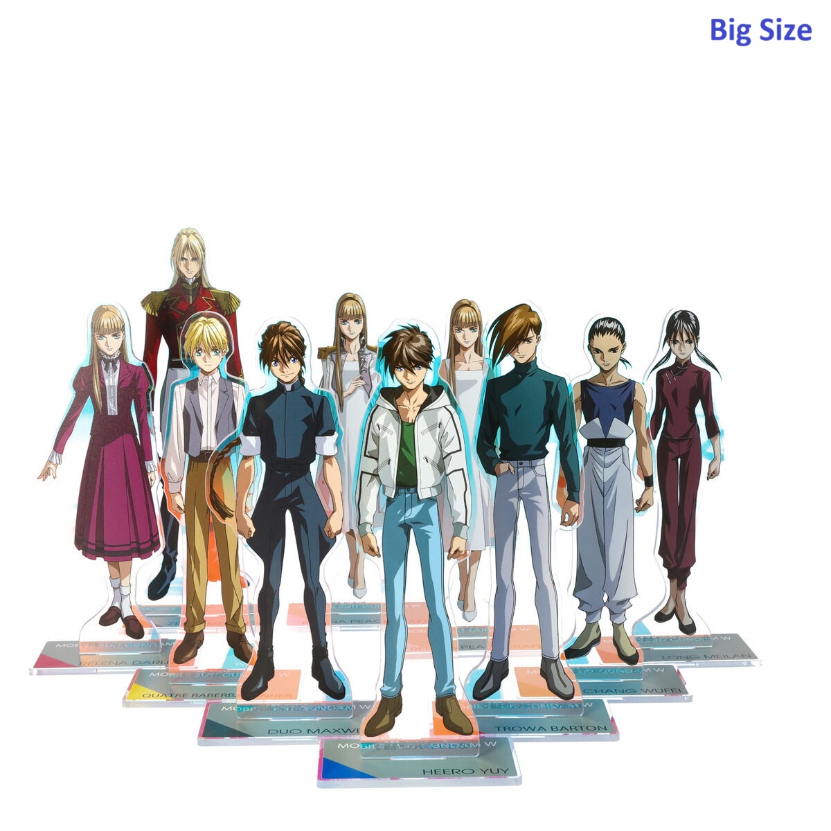 Mobile Suit Gundam Wing Aurora Acrylic Standees (Big Size