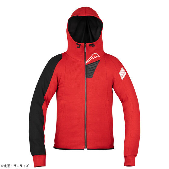 STRICT-G x KUSHITANI Mobile Suit Gundam RED COMET R26 REBRO HOODIE