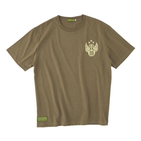 STRICT-G.ARMS Mobile Suit Gundam MS-06 Arch Logo T-shirt XXL