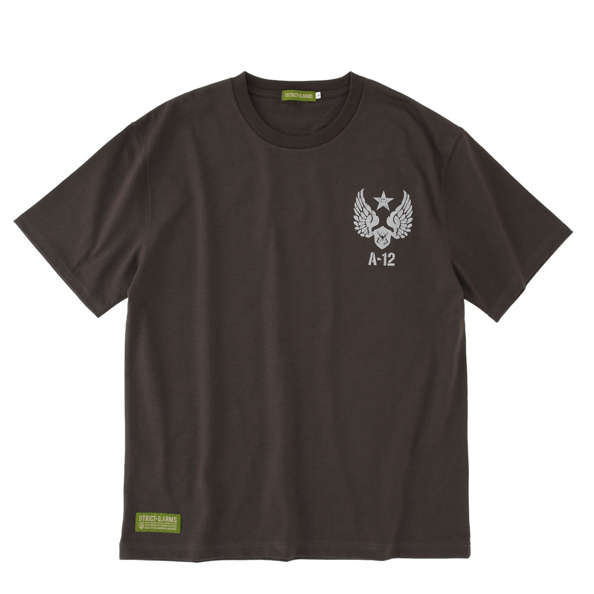 STRICT-G.ARMS Mobile Suit Gundam A-12 Arch Logo T-shirt XXL