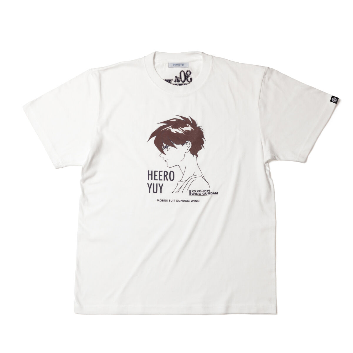 STRICT-G Mobile Suit Gundam Wing HEERO YUY Side Profile T-shirt