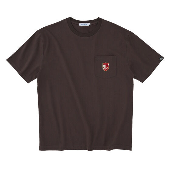 STRICT-G × hololive production HOUSHOU MARINE EMBLEM [MOBILE SUIT CROSSBONE GUNDAM VER.] Embroidered T-Shirt