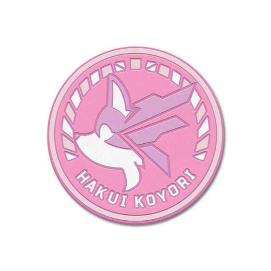 STRICT-G × hololive production HAKUI KOYORI EMBLEM [MOBILE SUIT GUNDAM SEED VER.] Rubber Coaster