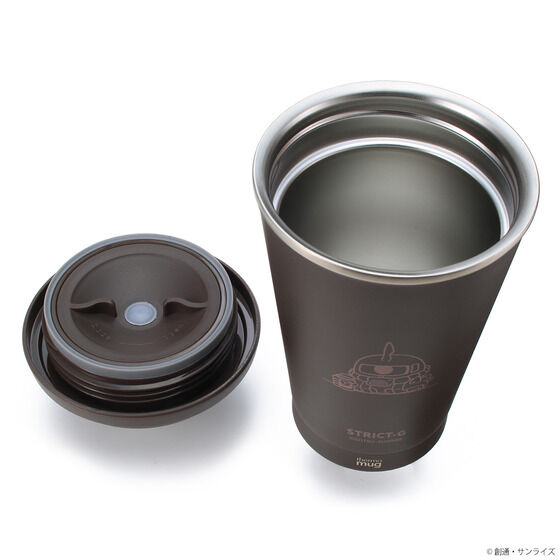 STRICT-G x thermo mug Mobile Suit Gundam BEAN Tumbler CHAR'S ZAKU