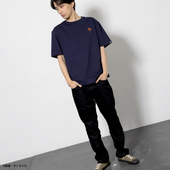 STRICT-G Mobile Suit Gundam Hathaway Ξ GUNDAM Embroidered T-shirt