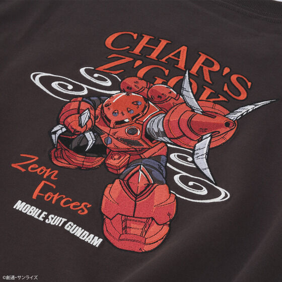 STRICT-G Mobile Suit Gundam MSM-07S CHAR'S Z'GOK Embroidered T