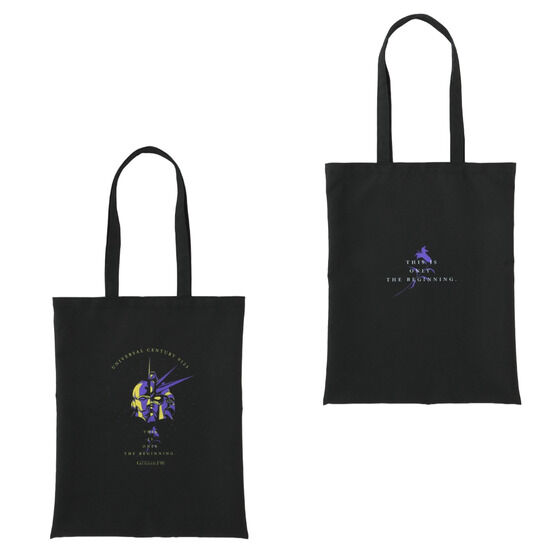 Mobile Suit Gundam F91 F91/Iron Mask Face Pattern Tote Bag