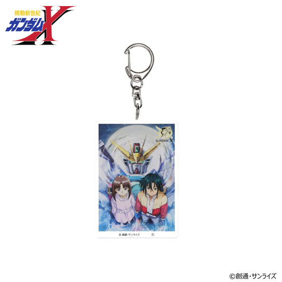 After War Gundam X 30th Anniversary KEY VISUAL Acrylic Charm