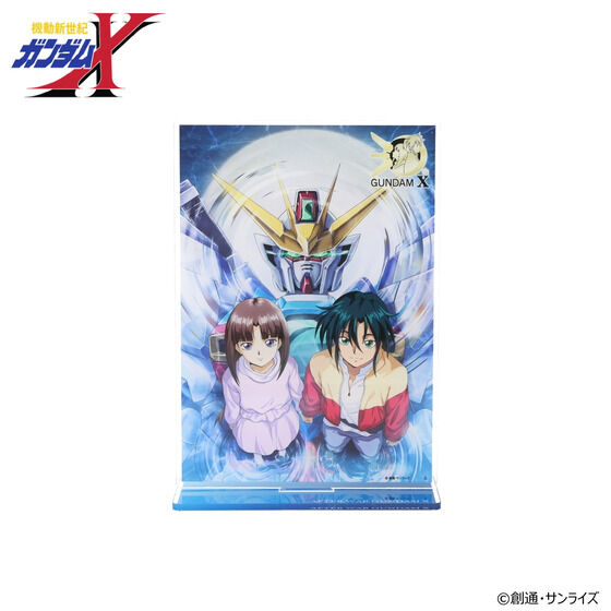 サンライズ 1997 カレンダー ガンダムX エスカフローネ e686y164 After War Gundam X 30th Anniversary KEY VISUAL Acrylic Standee