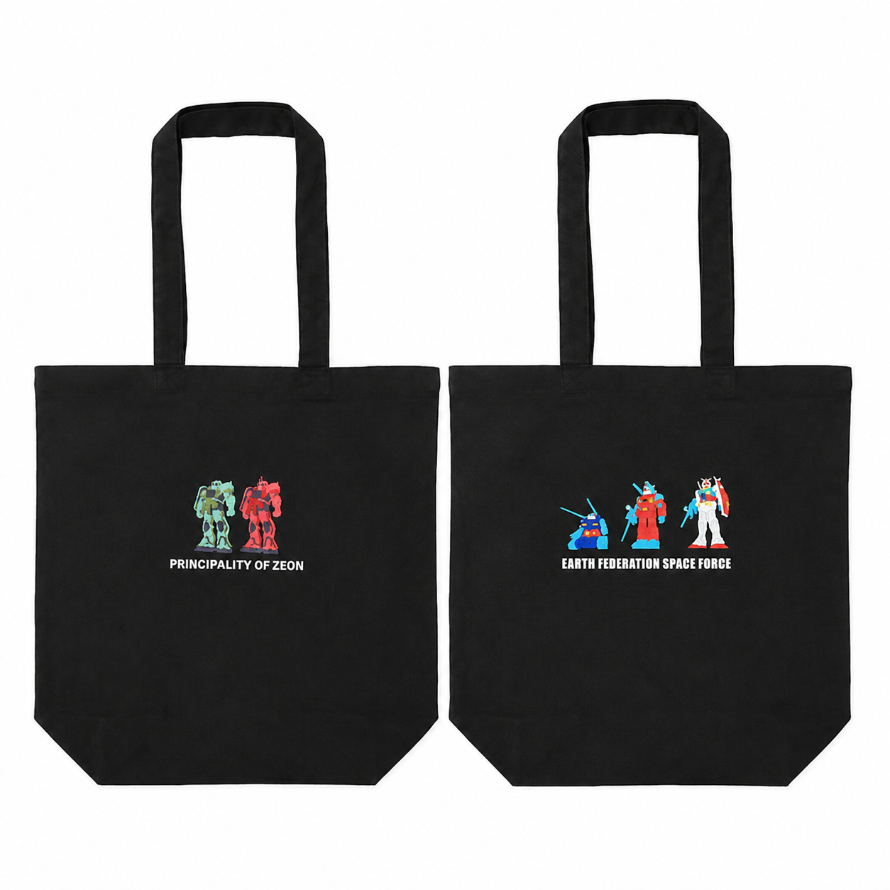 Mobile Suit Gundam MS Embroidery Tote Bag