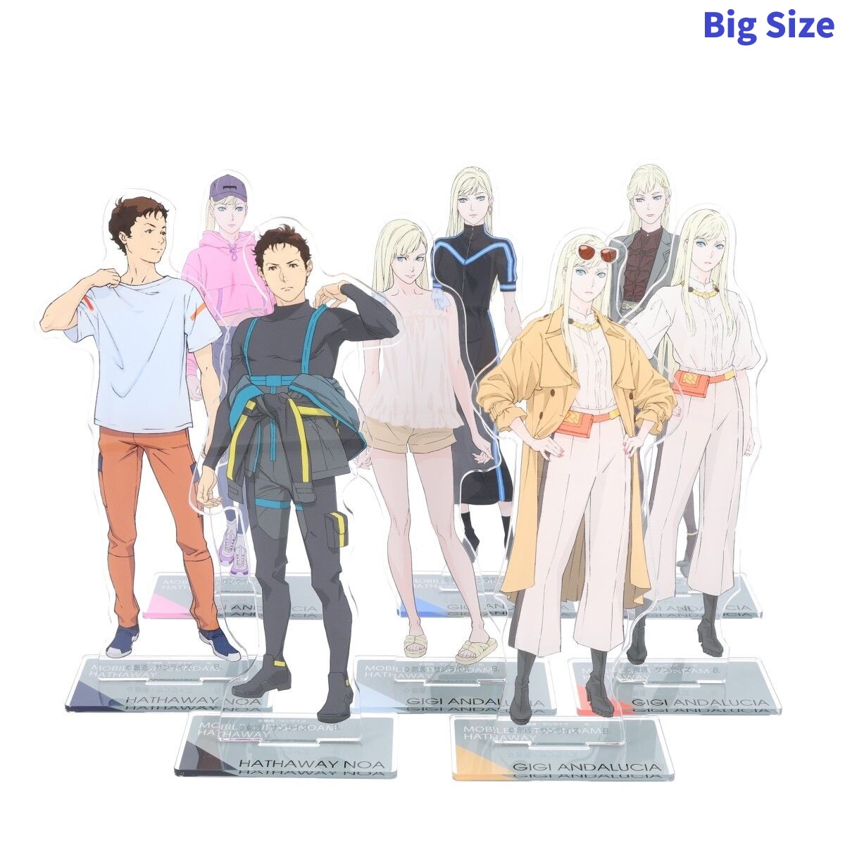 機動戰士鋼彈 閃光的哈薩威 壓克力立牌 (大型尺寸) 第四彈