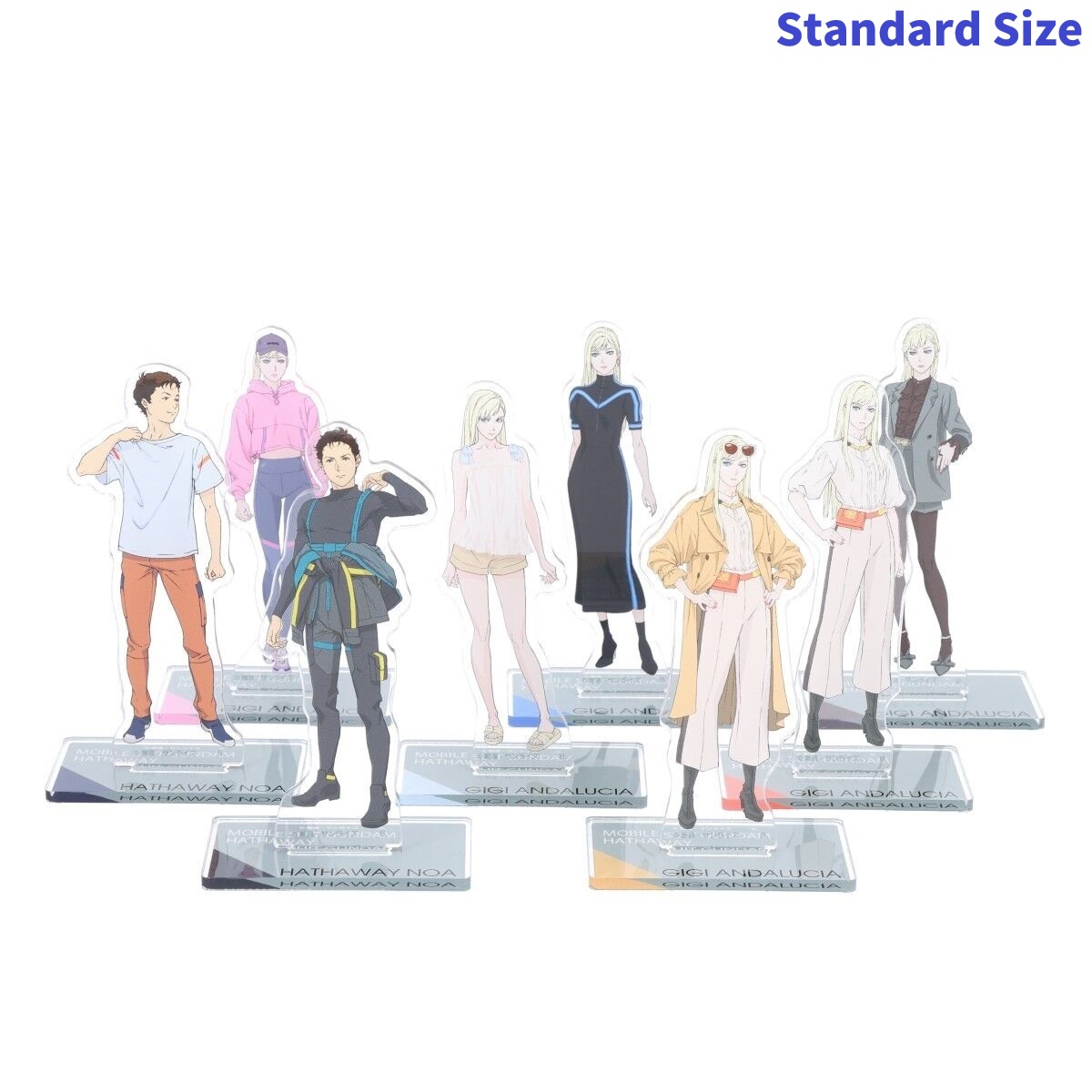 機動戰士鋼彈 閃光的哈薩威 壓克力立牌 (標準尺寸) 第四彈