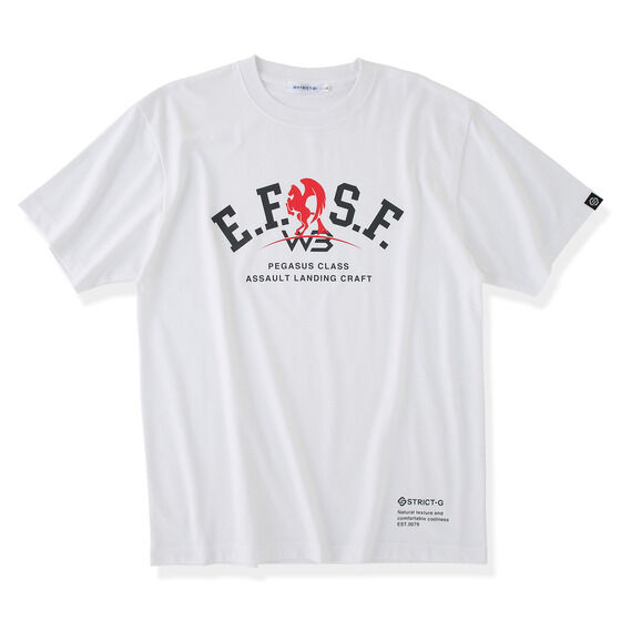 STRICT-G Mobile Suit Gundam WHITE BASE Cool-touch T-shirt