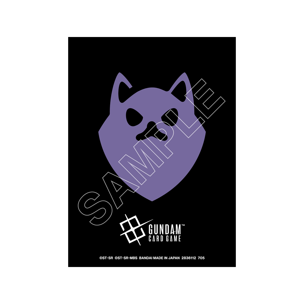 EVX04]GUNDAM CARD GAME Official Matte Sleeves EX Pomeranians