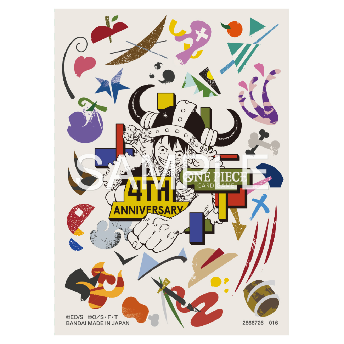 ONE PIECE CARD GAME Japanese 4th Anniversary Set | ONE PIECE