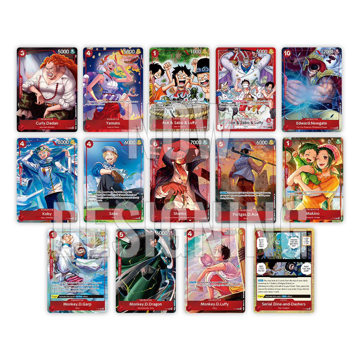 ONE PIECE CARD GAME Premium Card Collection -Ace & Sabo & Luffy
