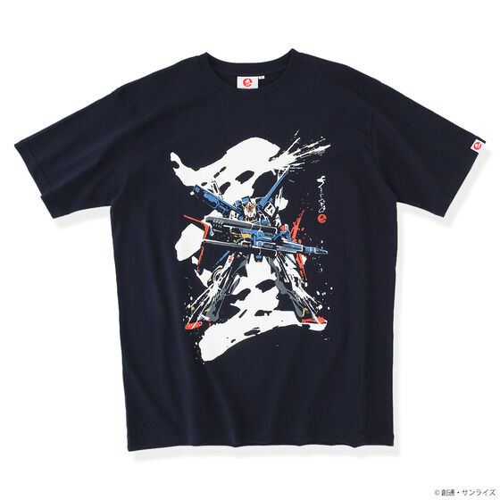 記念グッズ mecao STRICT-G JAPAN Mobile Suit Gundam ZZ T-shirt ZZ GUNDAM | GUNDAM