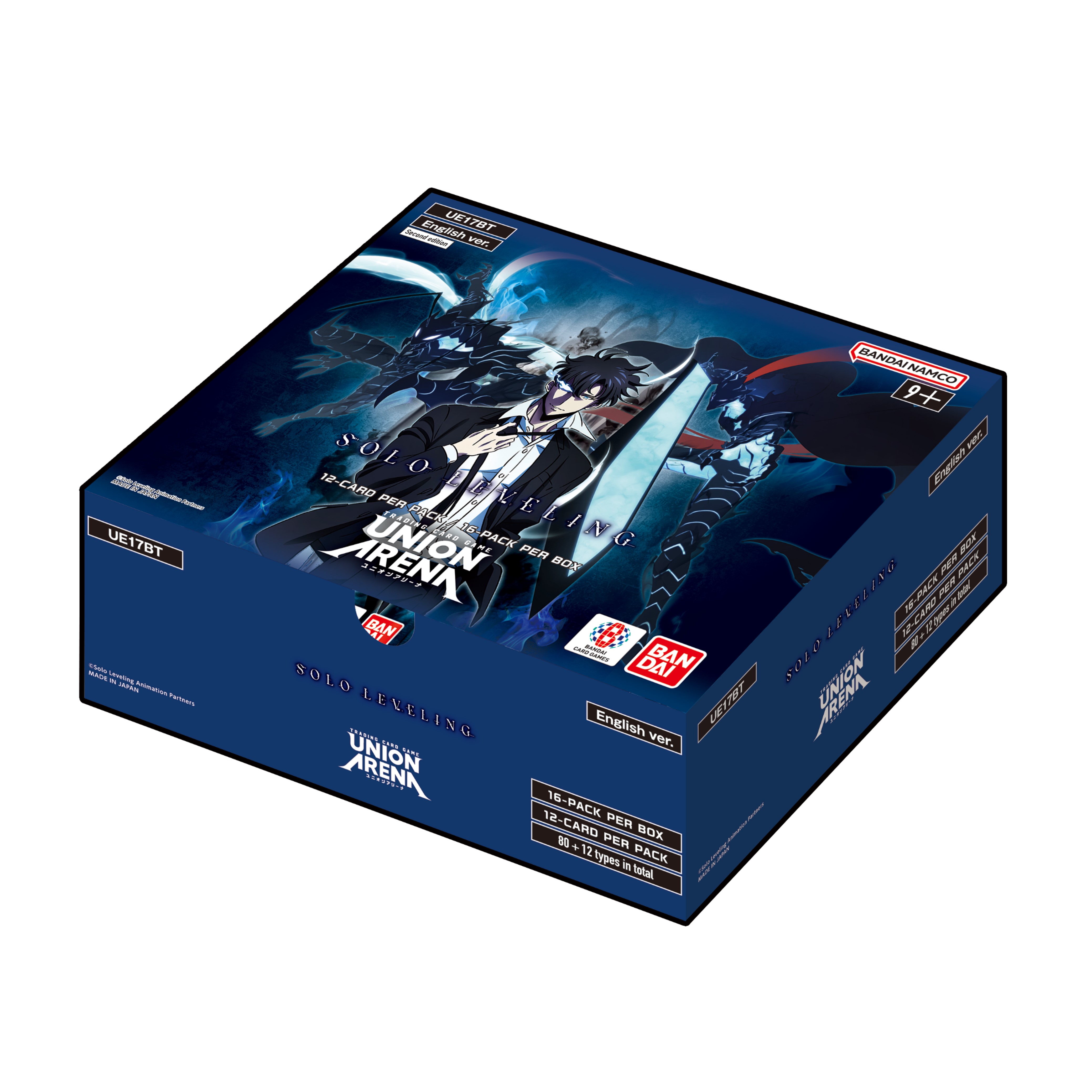 【新品未開封】寺島拓篤　5th Anniversary LIVE BD BOX UNION ARENA Booster Pack SOLO LEVELING [UE17BT] Second Edition