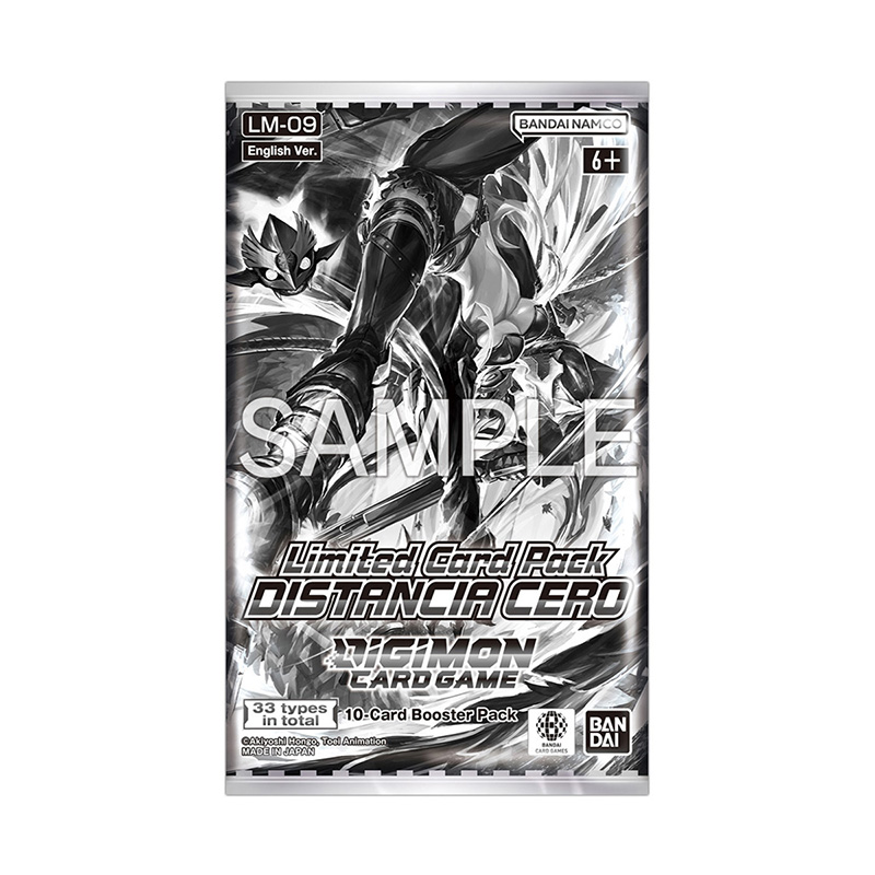 DIGIMON CARD GAME Limited Card Pack DISTANCIA CERO [LM-09
