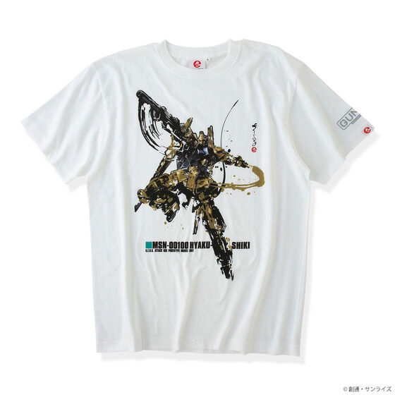 STRICT-G JAPAN Mobile Suit Z Gundam GUNPLA BOX ART T-shirt HYAKU