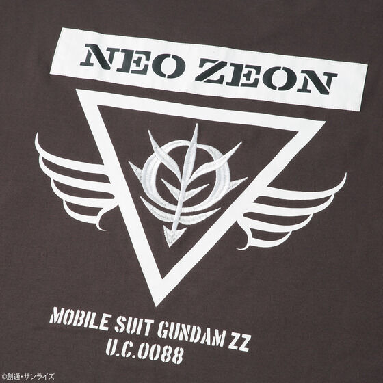ジーマ　ロゴネオン STRICT-G.ARMS Mobile Suit Gundam ZZ NEO ZEON T-shirt | GUNDAM