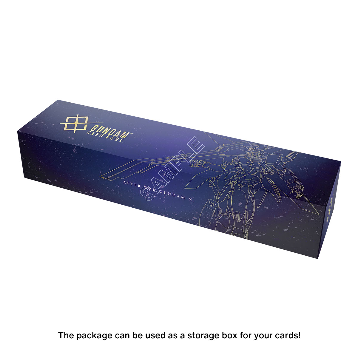 【テープ付】GUNDAM CARD GAME 4BOX GUNDAM CARD GAME Premium Goods Set After War Gundam X [PB04