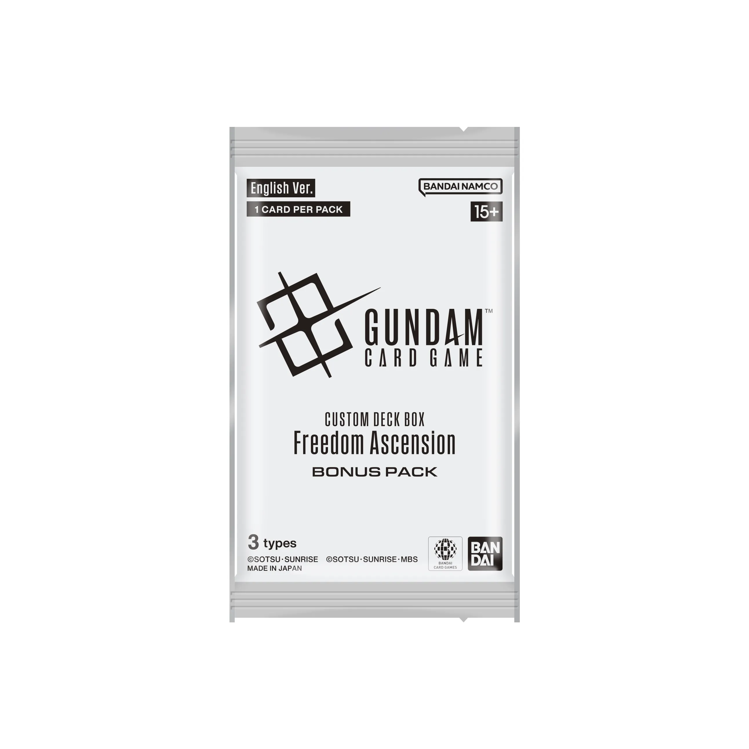 GUNDAM CARD GAME Deck Build Box Freedom Ascension [SC01] | GUNDAM