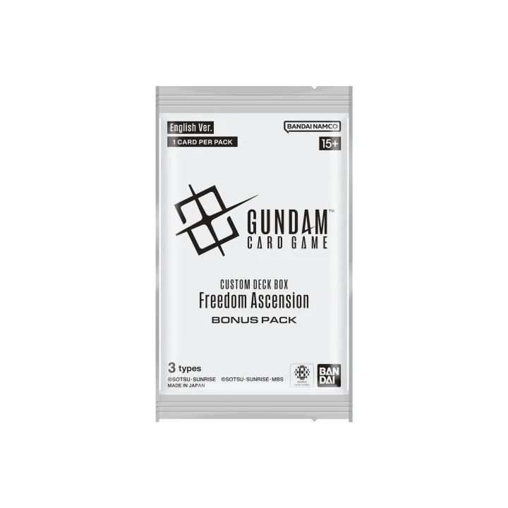 GUNDAM CARD GAME Deck Build Box Freedom Ascension [SC01] | GUNDAM