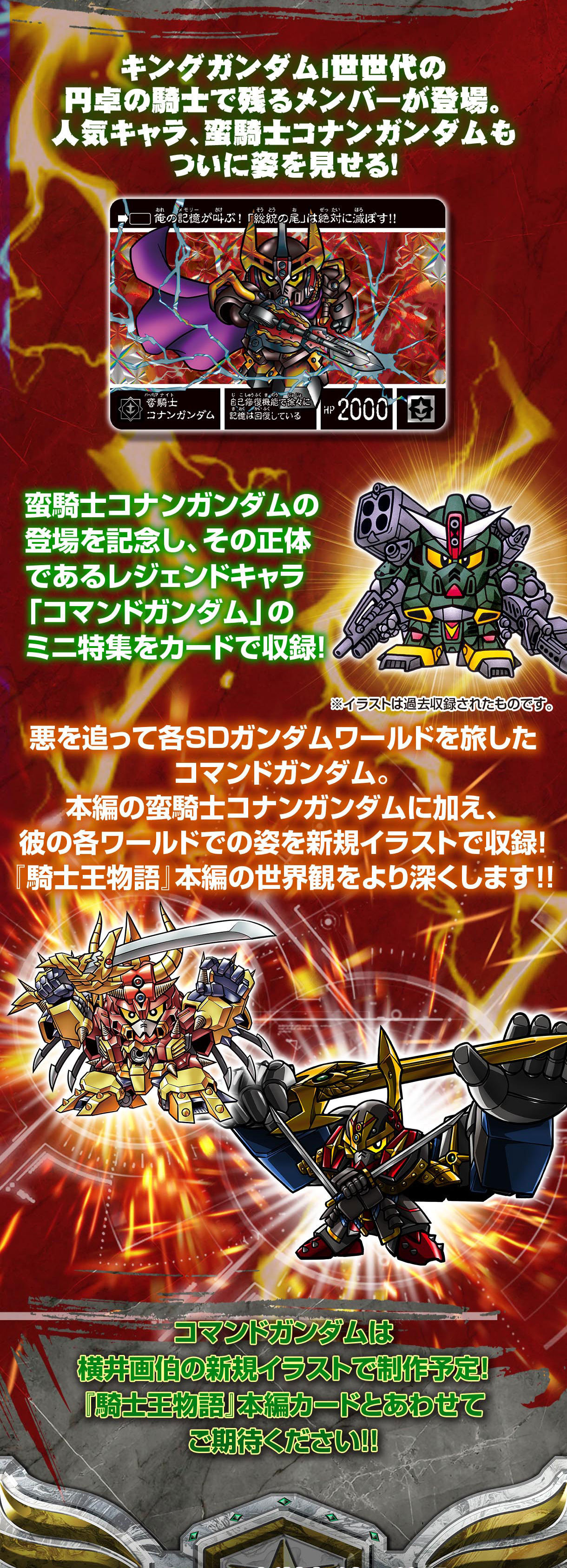 NEW TESTAMENT SD GUNDAM GAIDEN GUNDAM KING STORY BANKISHI KAKUSEI