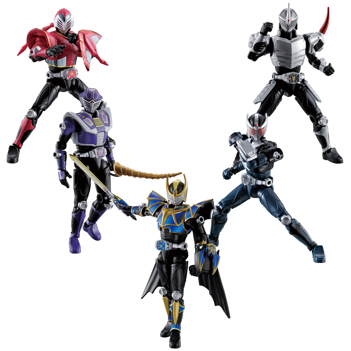 SO-DO CHRONICLE KAMEN RIDER RYUKI 2 SET W/O GUM