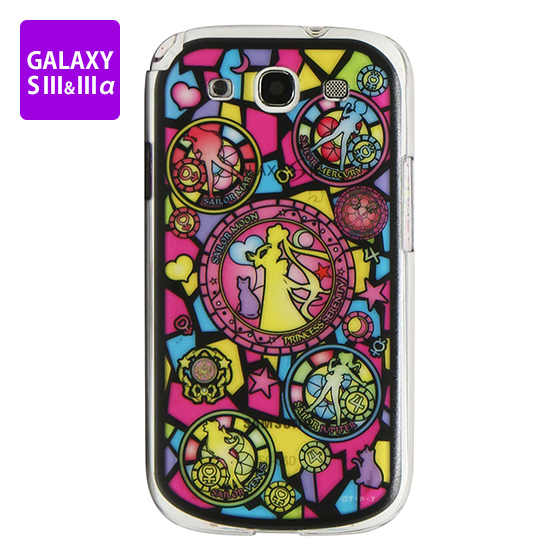 Cover for GALAXY S III&III alpha　SAILOR MOON Stained Glass