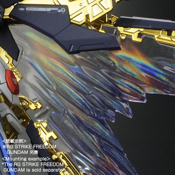 RG 1/144 EXPANSION EFFECT UNIT WING OF THE SKIES for STRIKE FREEDOM GUNDAM  [2016年3月發送]