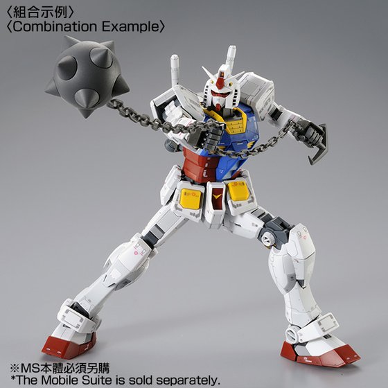 MG 1/100 Custom Set for MG RX-78-2 Gundam Ver.3.0 【PB Showroom 限量再販！】