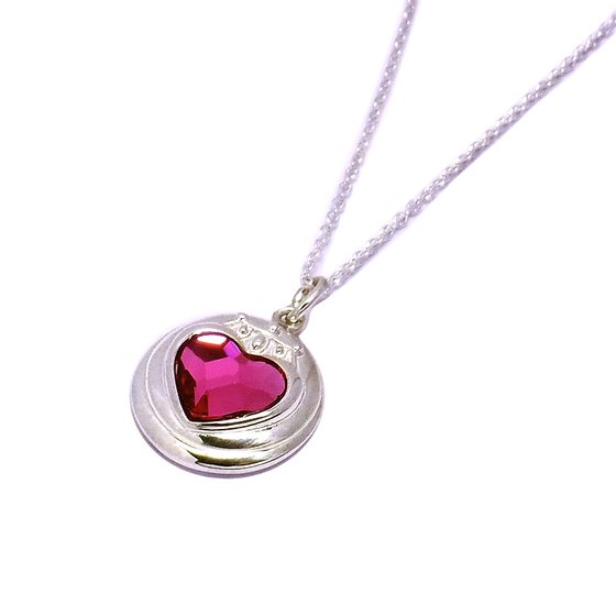 Sailor moon S Chibi Moon prism heart compact design Silver925 pendant [Sep 2014 Delivery]