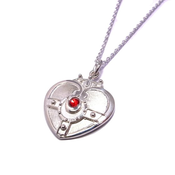 Sailor moon S Cosmic heart compact design Silver925 pendant [Jun 2014 Delivery]