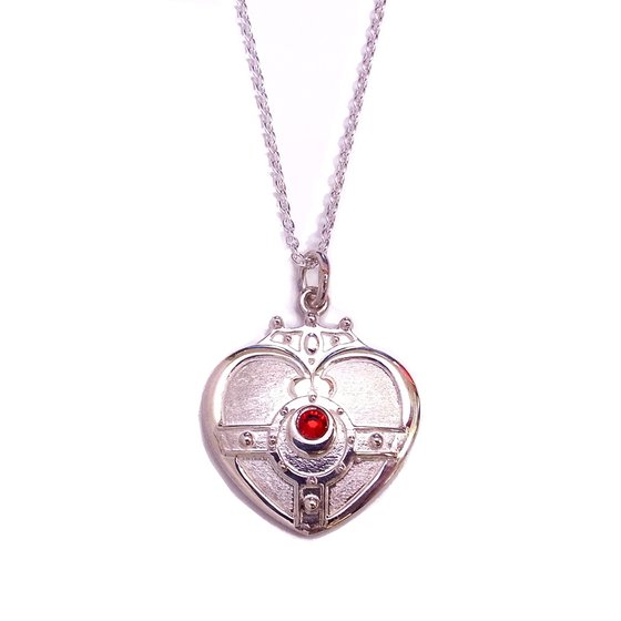 Sailor moon S Cosmic heart compact design Silver925 pendant [Jul 2014 Delivery]