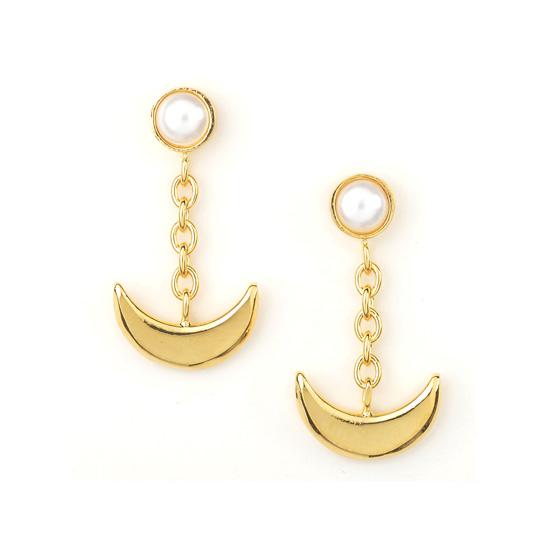 Sailor moon Silver925 pierce Gold coarting [Sep 2014 Delivery]