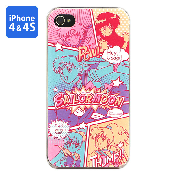 Cover for iPhone4&4s SAILOR MOON comic illustration