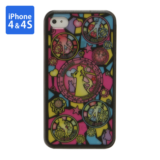 Cover for iPhone4&4s　SAILOR MOON Stained Glass
