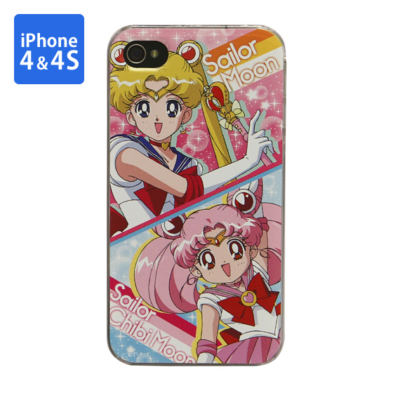 Cover for iPhone4&4s SAILOR MOON Sailor Moon and Sailor Chibi Moon