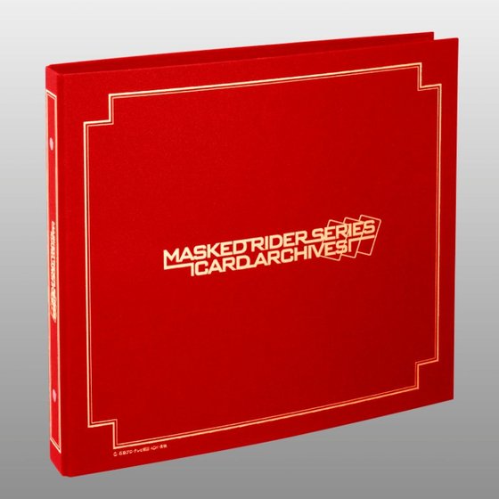 The Binder Ver.2 for Card Archives of Masked Rider series