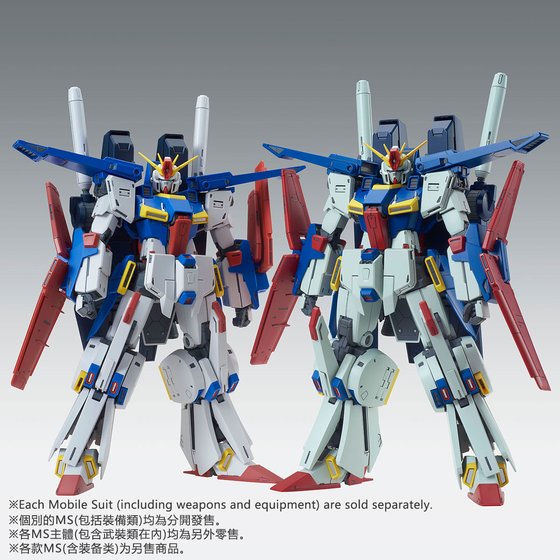 MG 1/100 ENHANCED ZZ GUNDAM Ver.Ka [2022年10月發送]