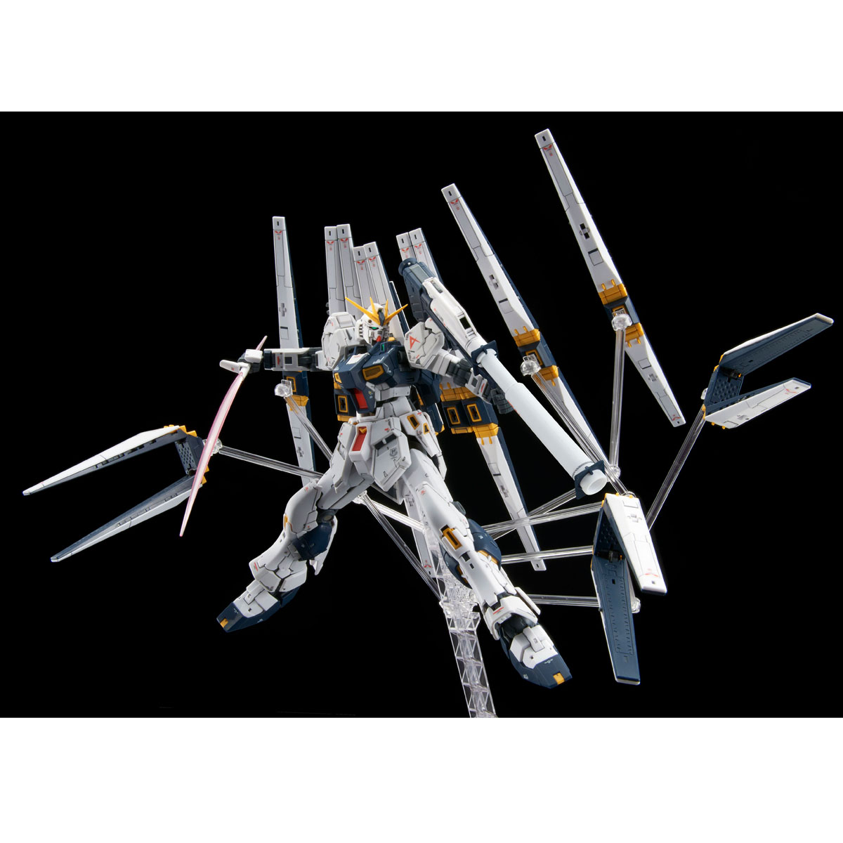RG 1/144 EXPANSION PARTS for ν GUNDAM DOUBLE FIN FUNNEL CUSTOM UNIT [Mar  2021 Delivery]
