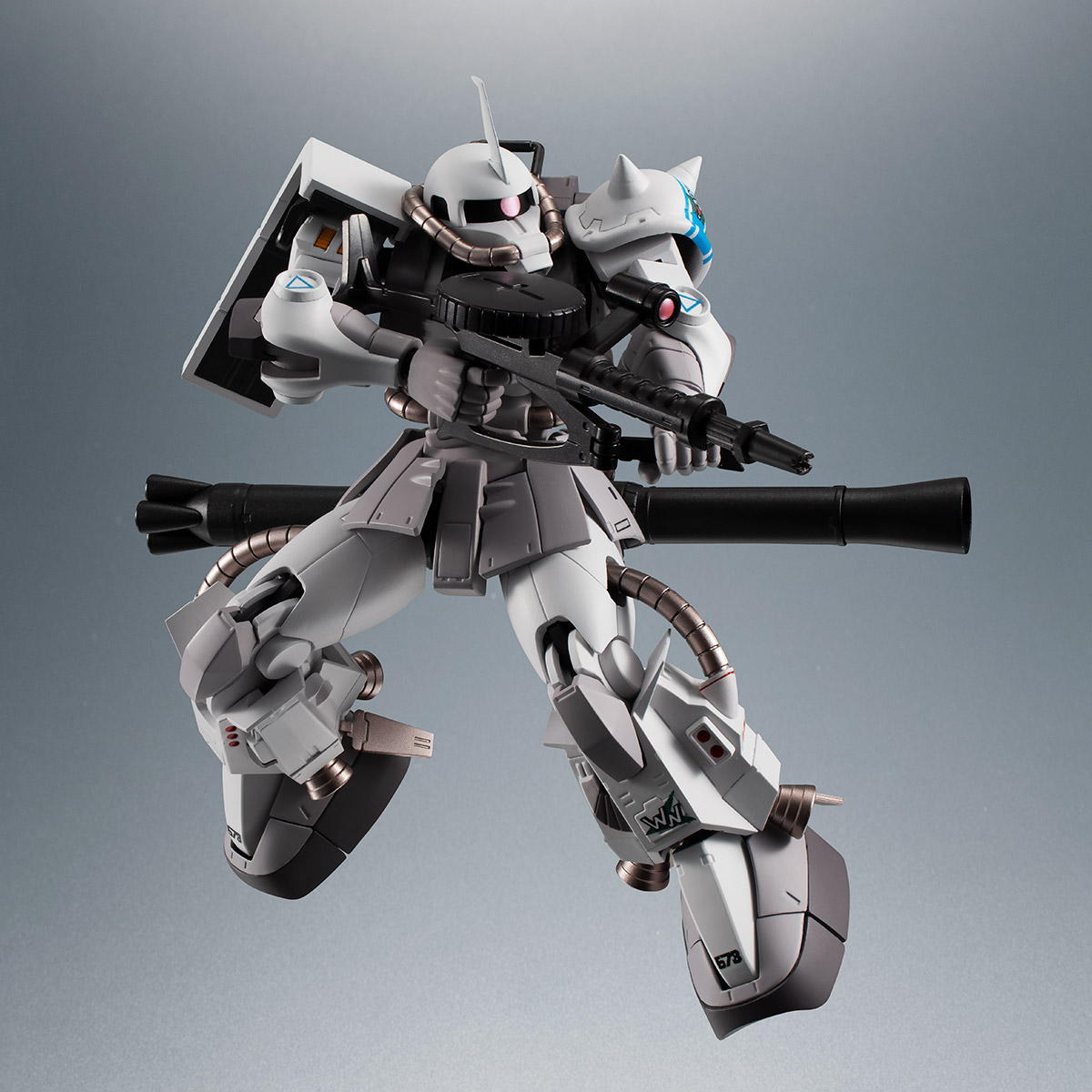 THE ROBOT SPIRITS SIDE MS MS R A ZAKU II HIGH MOBILITY TYPE SHIN MATSUNAGA S CUSTOM MODEL