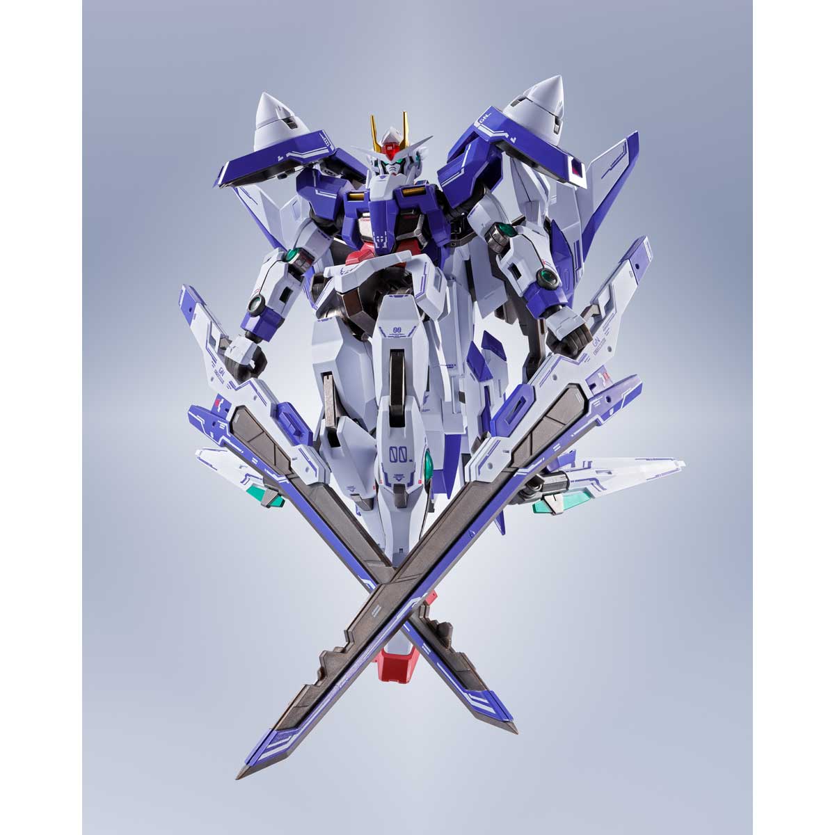 METAL ROBOT SPIRITS 00 XNRAISER+SEVEN SWORD+GN SWORDⅡBLASTER SET