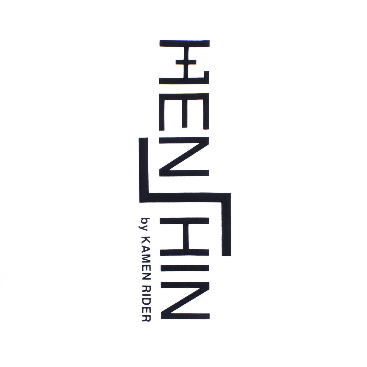 HENSHIN by KAMEN RIDER T-SHIRT HENSHIN LOGO [2022年4月發送]