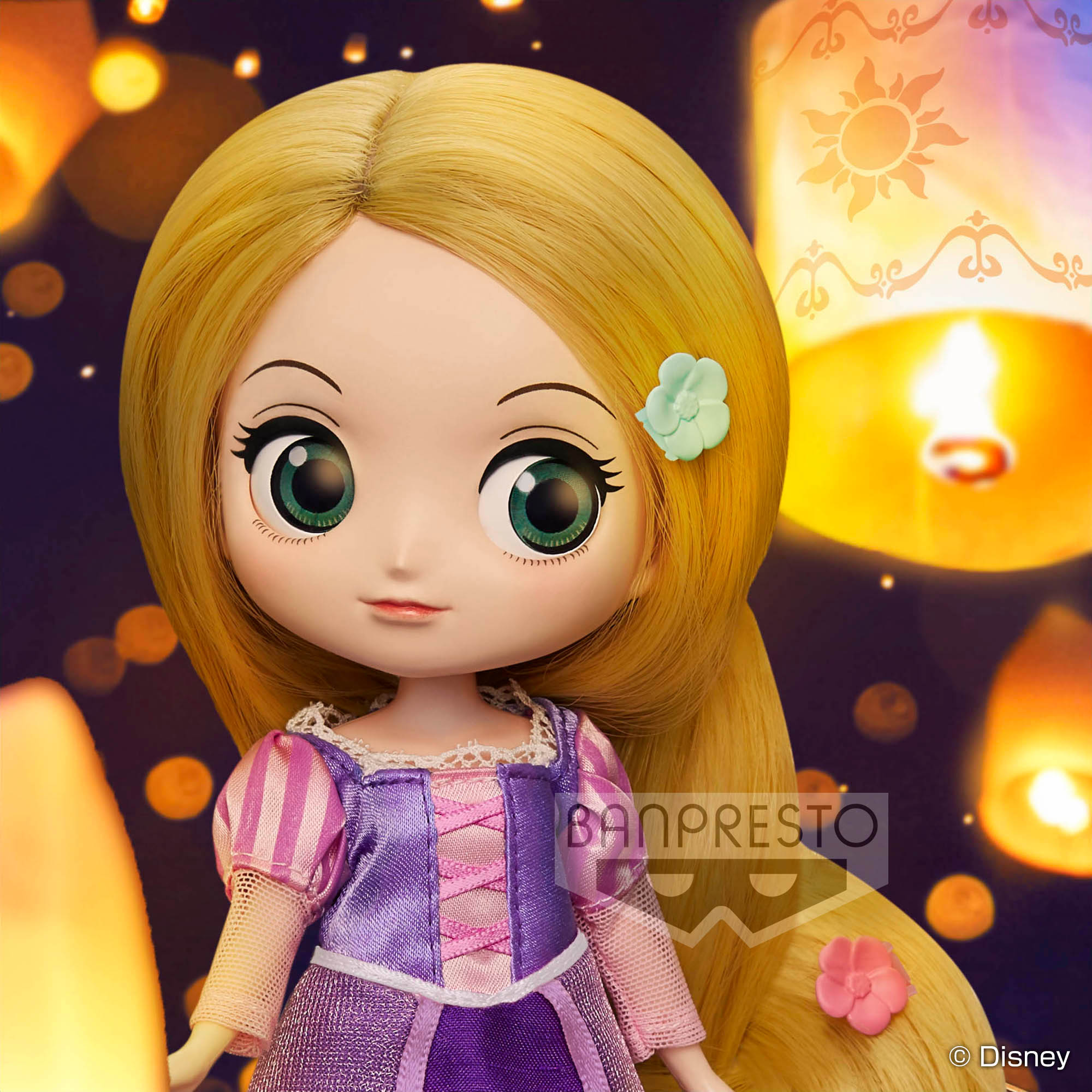 q posket doll rapunzel