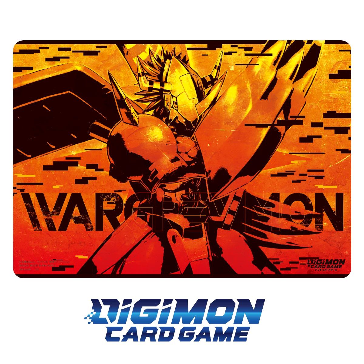 DIGIMON CARD GAME PLAY MAT WARGREYMON